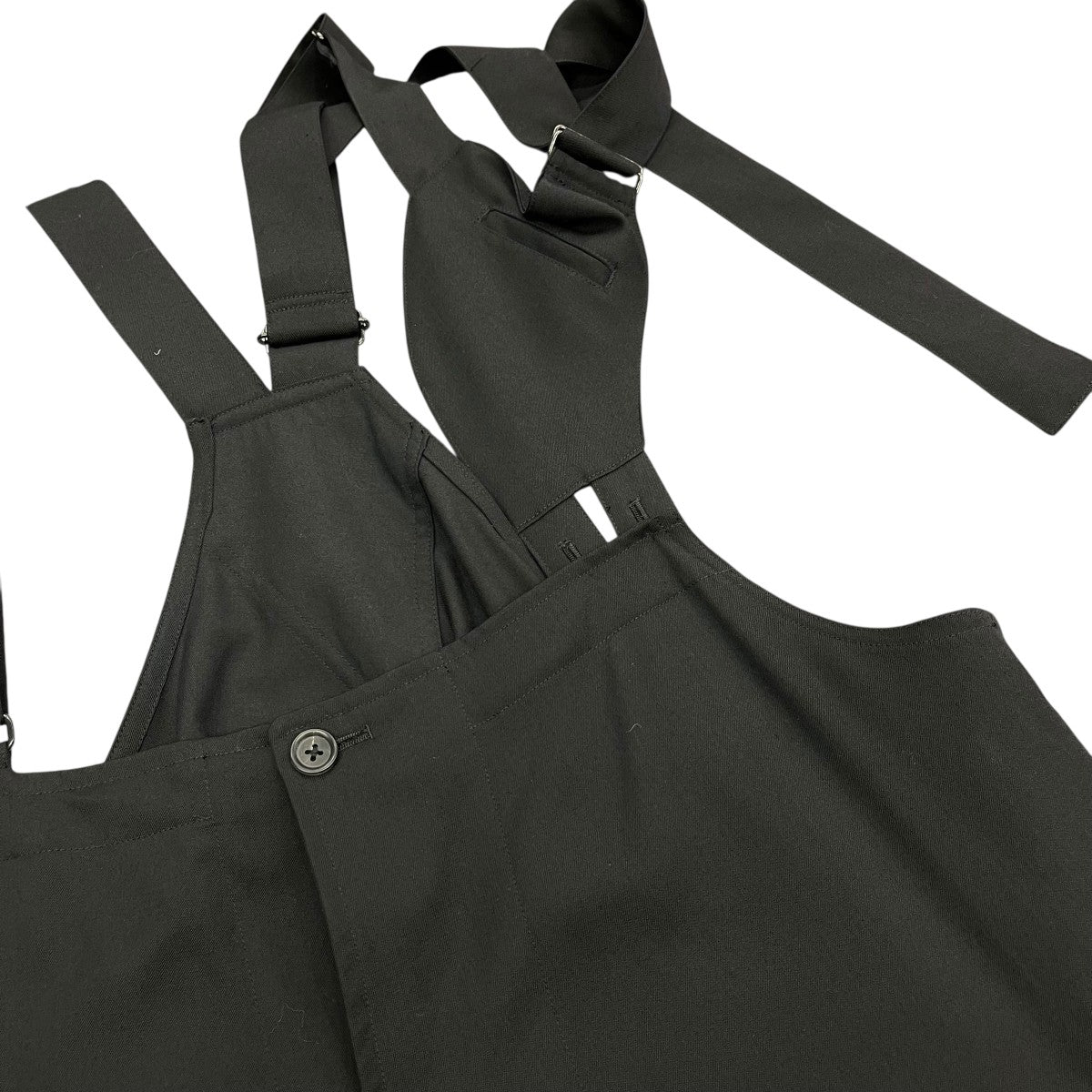 ヨウジヤマモト プールオム オーバーオール ブラックスキャンダル