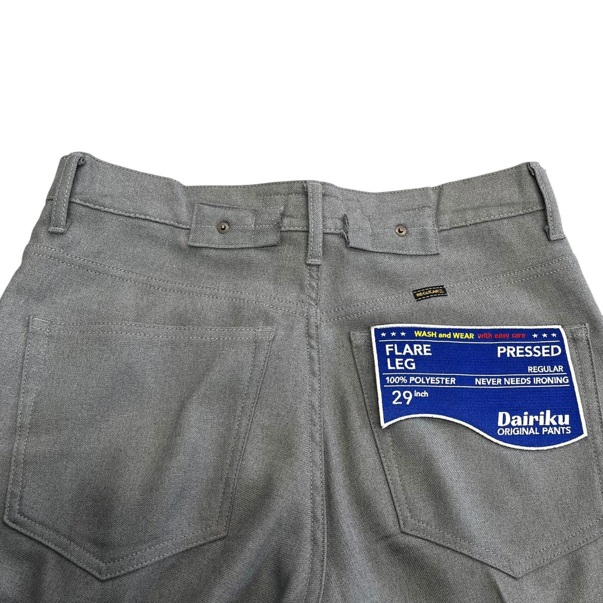 DAIRIKU(ダイリク) 21SSFlare Flasher Pressed Pantsスラックス21SS B