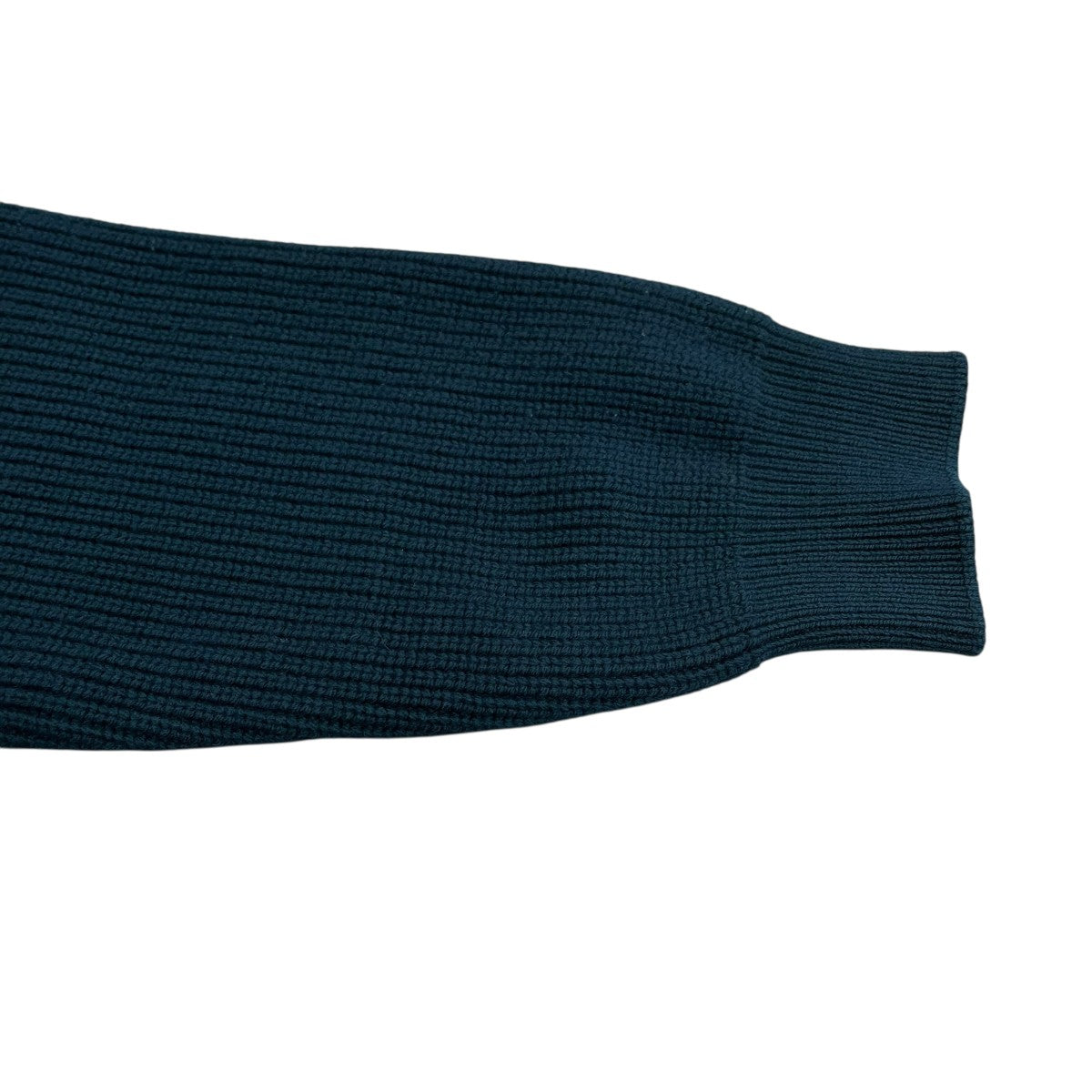 YOKE(ヨーク) 3 4 FRONT ZIP HIGHNECK RIB SWEATERジップアップニット