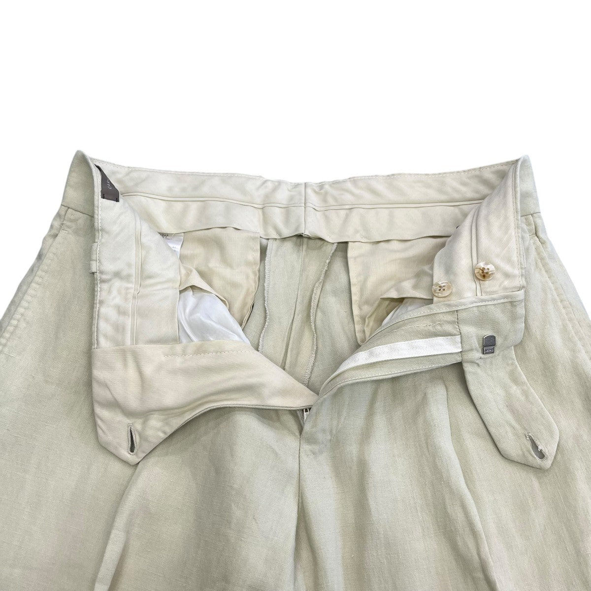 美品 CARUSO 46 スラックス Caruso（カルーゾ）の「CARUSO | 〈別注〉ウールポリエステル