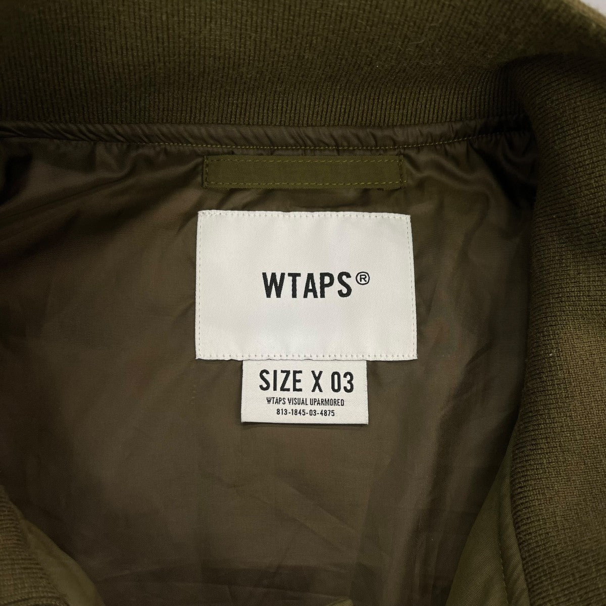 WTAPS(ダブルタップス) 24AWWFS JACKET NYLON．TUSSAHジップアップ