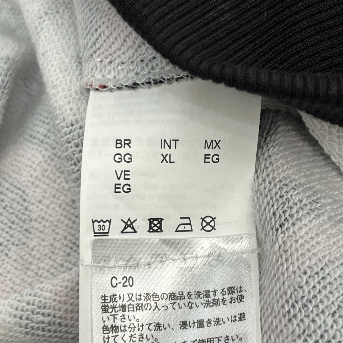 DONO 1 4 ロゴプリント ハーフジップ スウェットハーフジップスウェット10231132