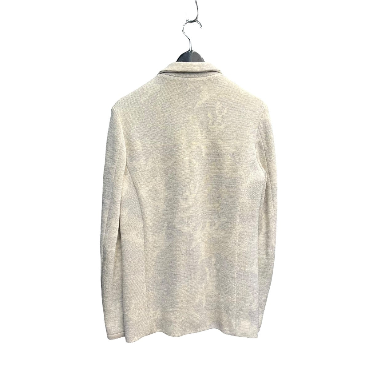 CASHWOOL CAMO KNIT 2BテーラードジャケットK071