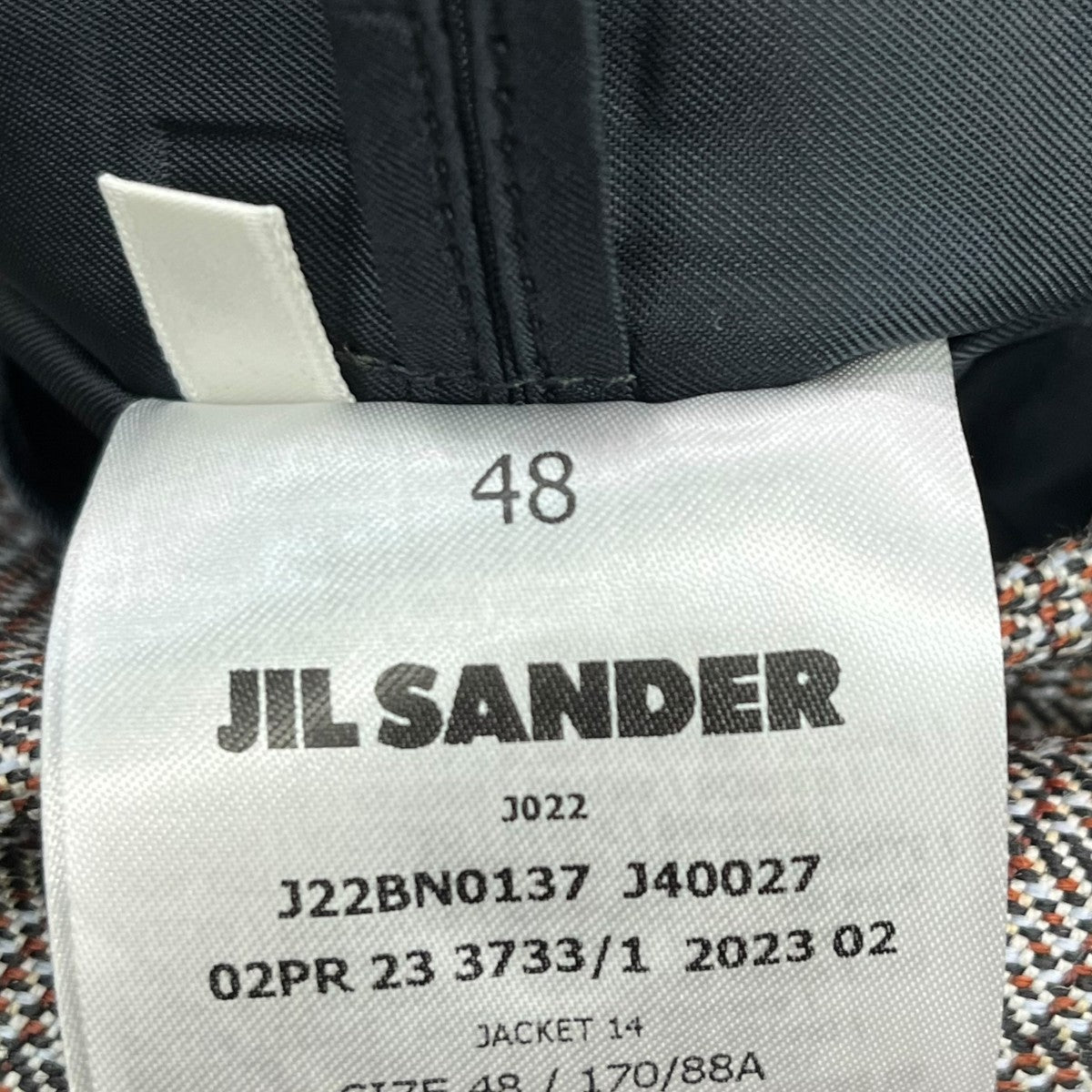 JIL SANDER ホワイト テーラードジャケット S JIL SANDER ホワイト テーラードジャケット S JIL SANDER(ジル