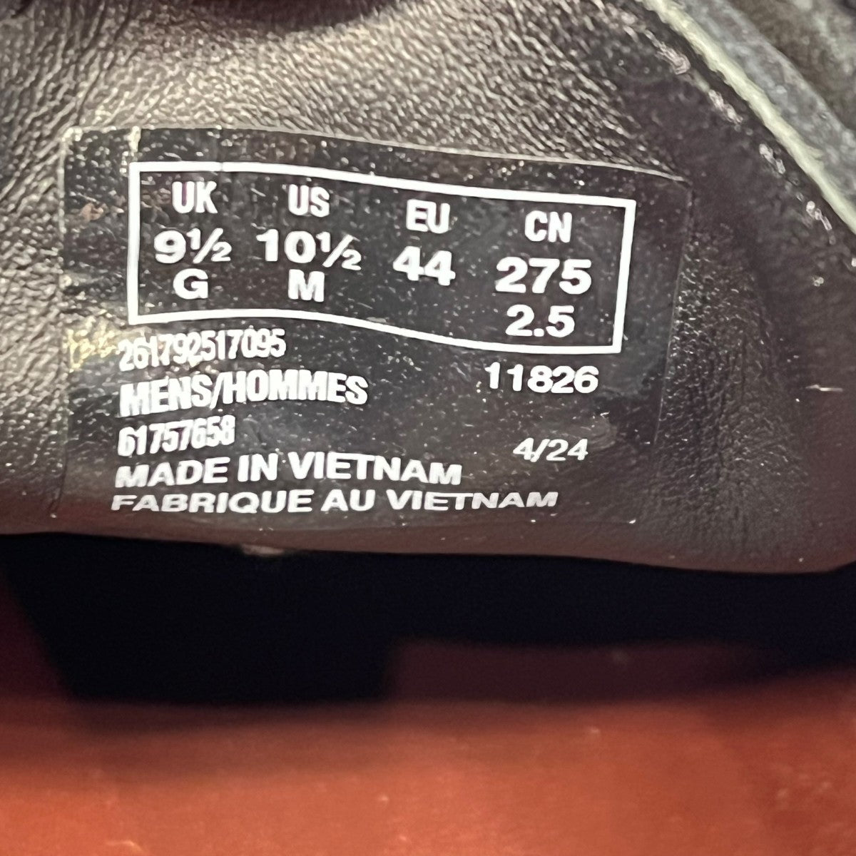 CLARKS WallabeeBT GTXレザーシューズ61757658 古着・中古-6枚目のアイテム画像