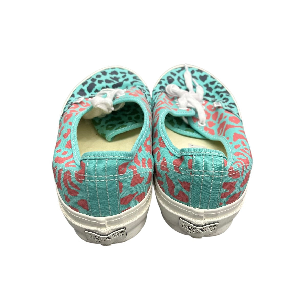 VANS PREMIUM AUTHENTIC 44 CHEETAH POOL BLUEローカットスニーカー721356 古着・中古-3枚目のアイテム画像