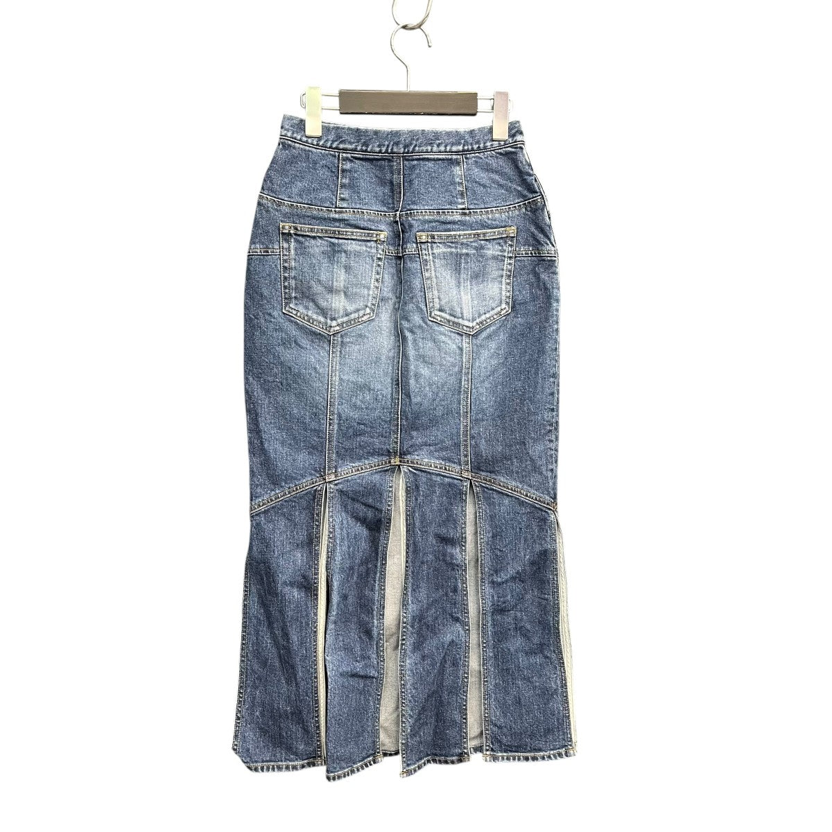 FETICO WASHED SLIT DENIM SKIRTデニムスカートFTC234-0502 古着・中古-2枚目のアイテム画像