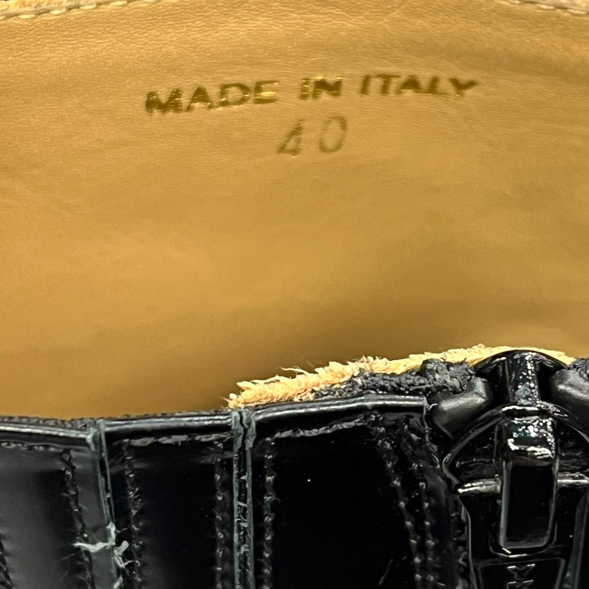 MM6 Maison Margiela(マルタンマルジェラ) ブーツ ブラック サイズ 40