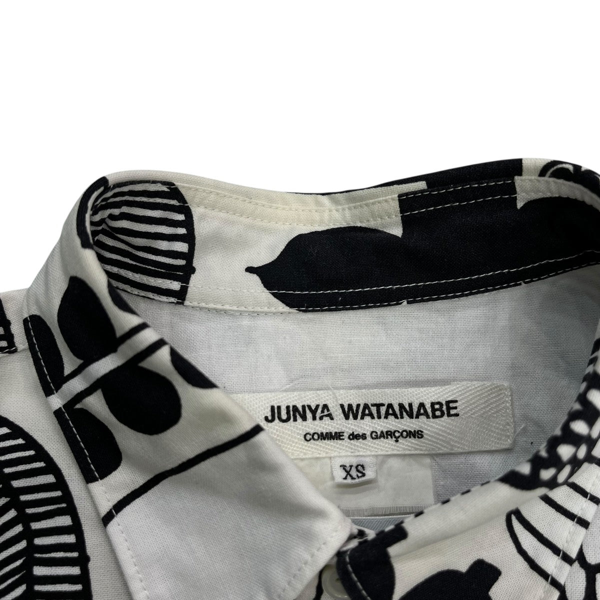 やよたろう様 JUNYA WATANABE CDG×marimekko 18SSレギュラーカラーシャツJA