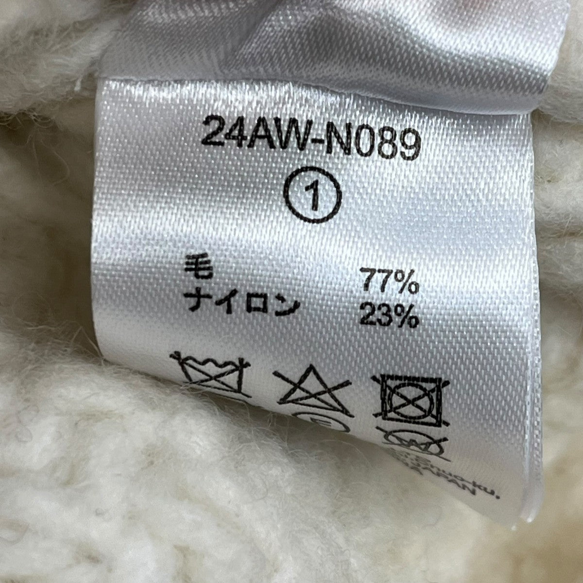 長袖ニット24AW-N089
