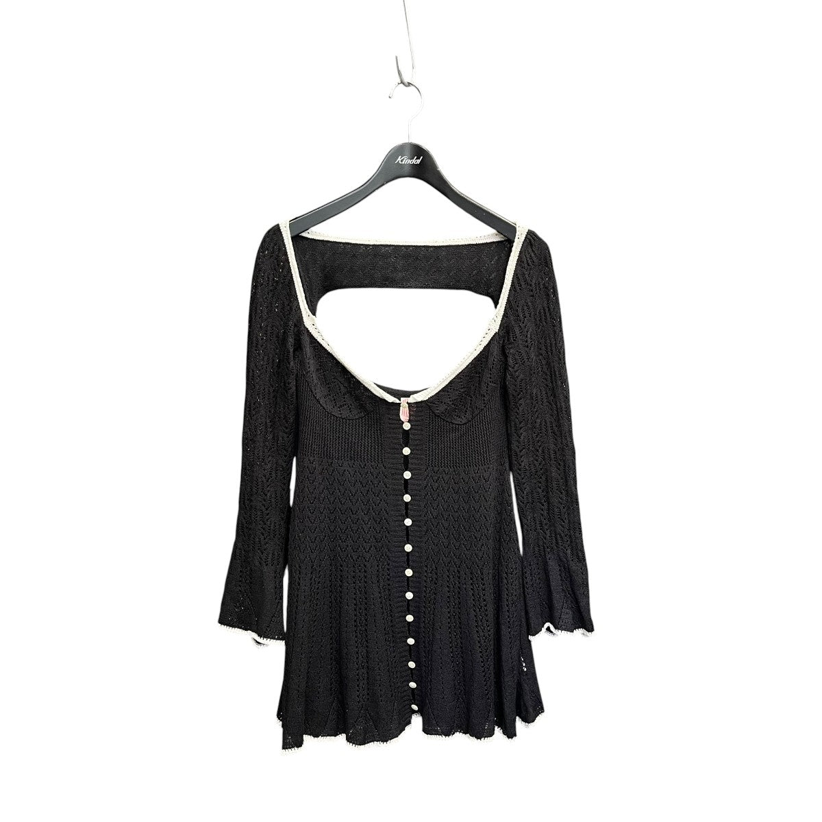 FETICO 24SSLACE KNIT MINI DRESSワンピースFTC242-0701 古着・中古-1枚目のアイテム画像