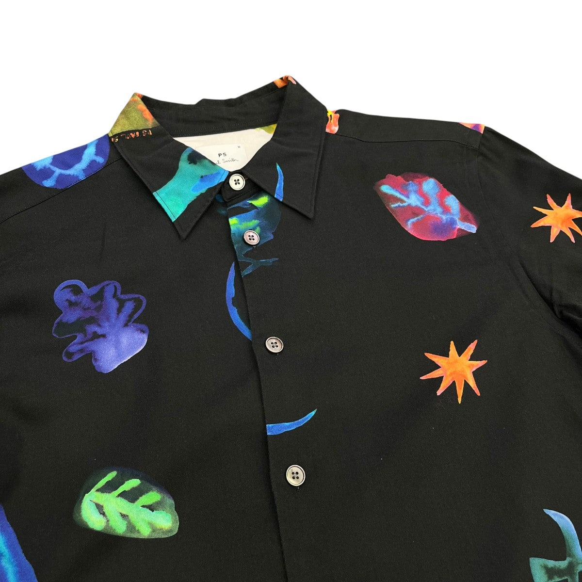 PS Paul Smith Southdowns Way プリントシャツレギュラーカラーシャツ132311 765X 古着・中古-3枚目のアイテム画像