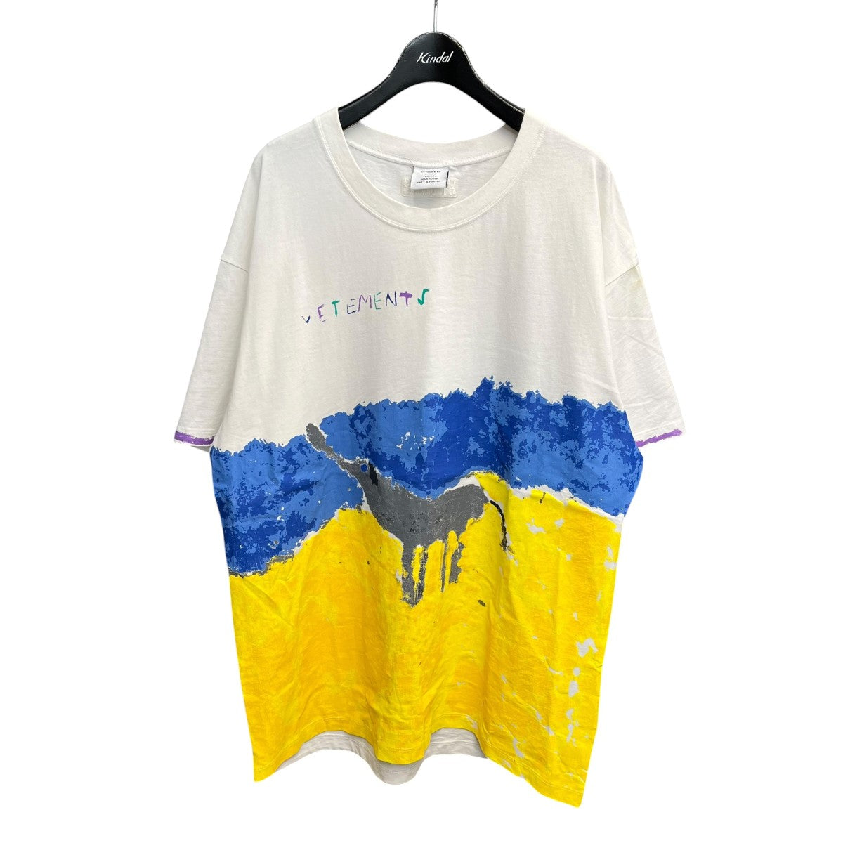 VETEMENTS 18AWElinor The Elepant Tee半袖カットソーUAH19TR307 古着・中古-1枚目のアイテム画像
