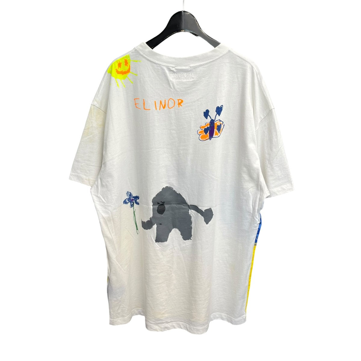 VETEMENTS 18AWElinor The Elepant Tee半袖カットソーUAH19TR307 古着・中古-2枚目のアイテム画像