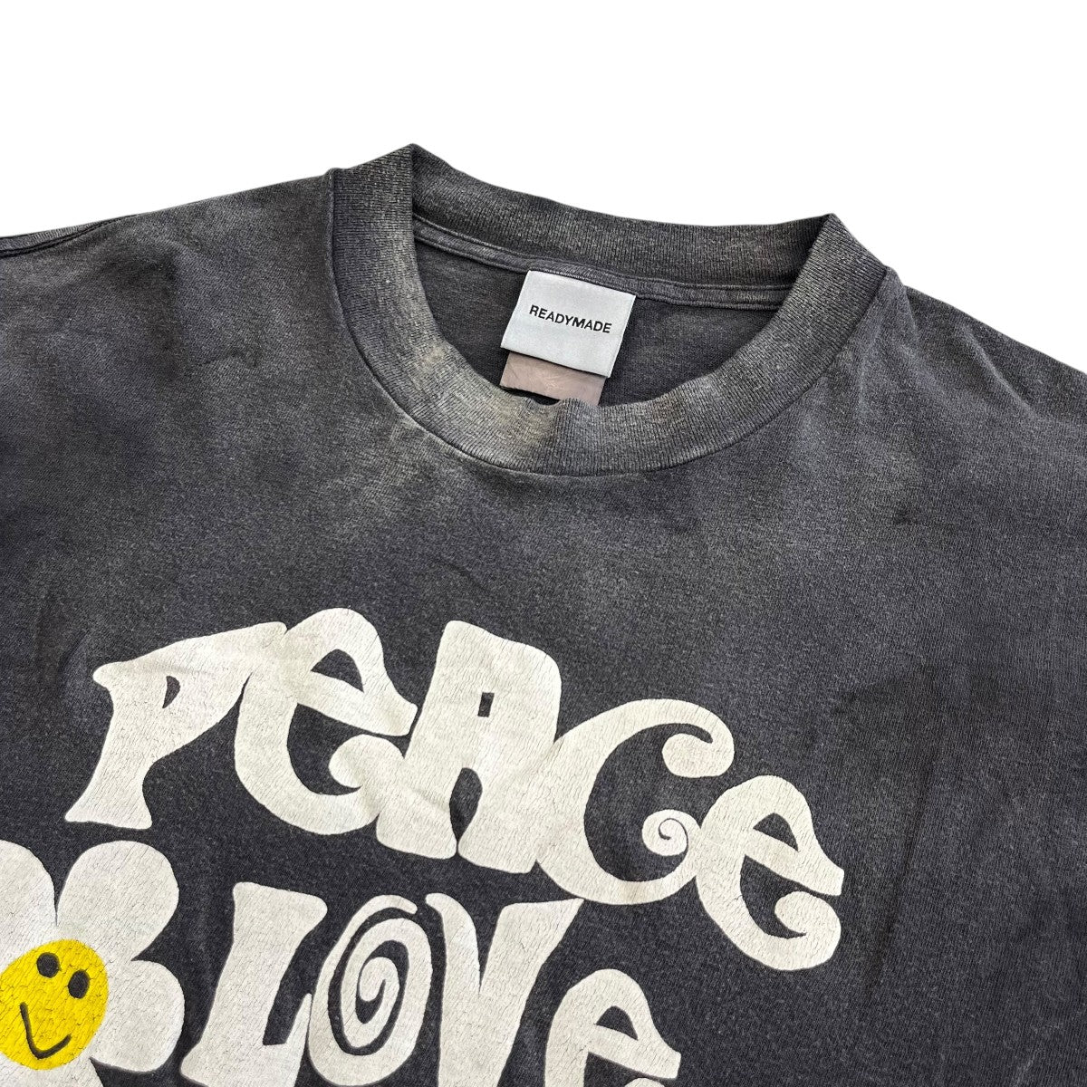 READYMADE SS T-SHIRT PEACE半袖カットソーRE-CO-BK-00-00-280 古着・中古-3枚目のアイテム画像