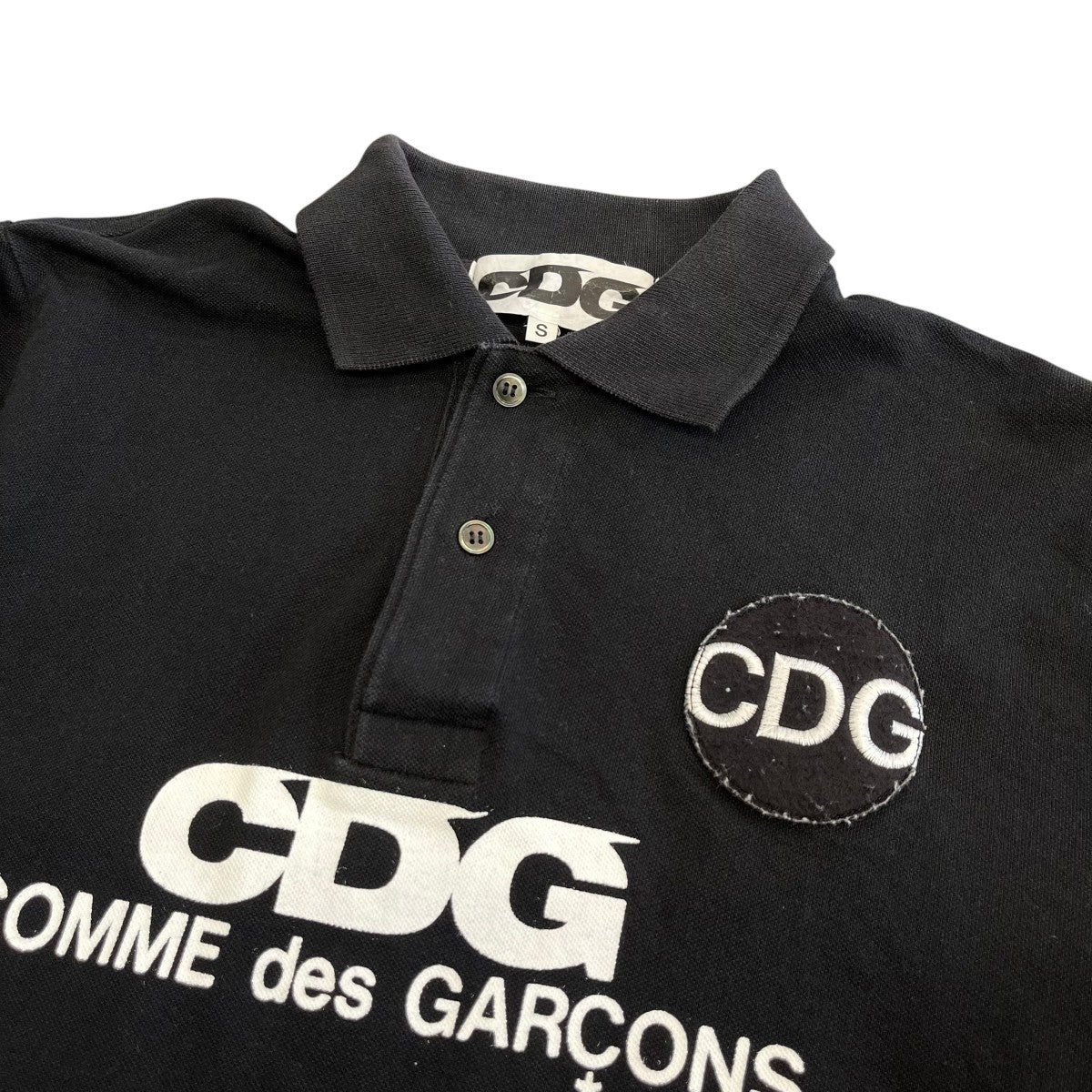 CDG AD2019 CDG PLAY POLOワッペンポロシャツSZ-T003 古着・中古-3枚目のアイテム画像