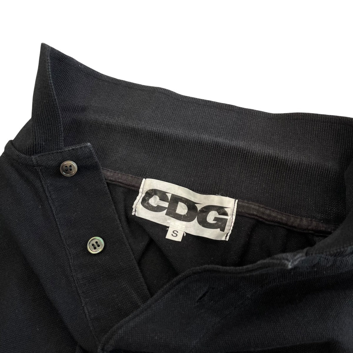 CDG AD2019 CDG PLAY POLOワッペンポロシャツSZ-T003 古着・中古-5枚目のアイテム画像