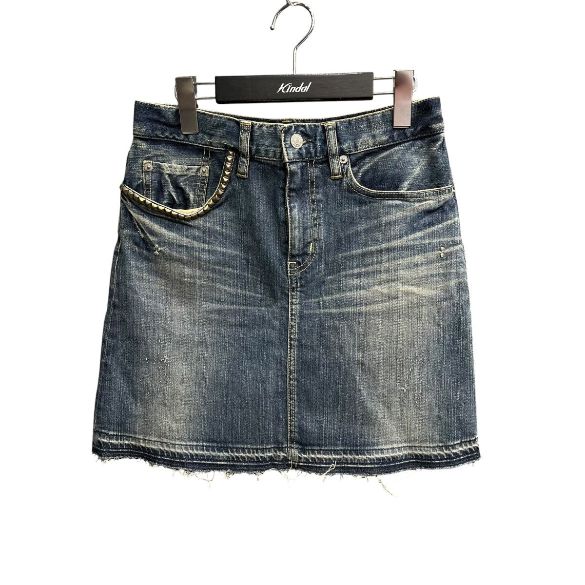 Hysteric Glamour スタッズデニムスカート01173AK06 古着・中古-1枚目のアイテム画像