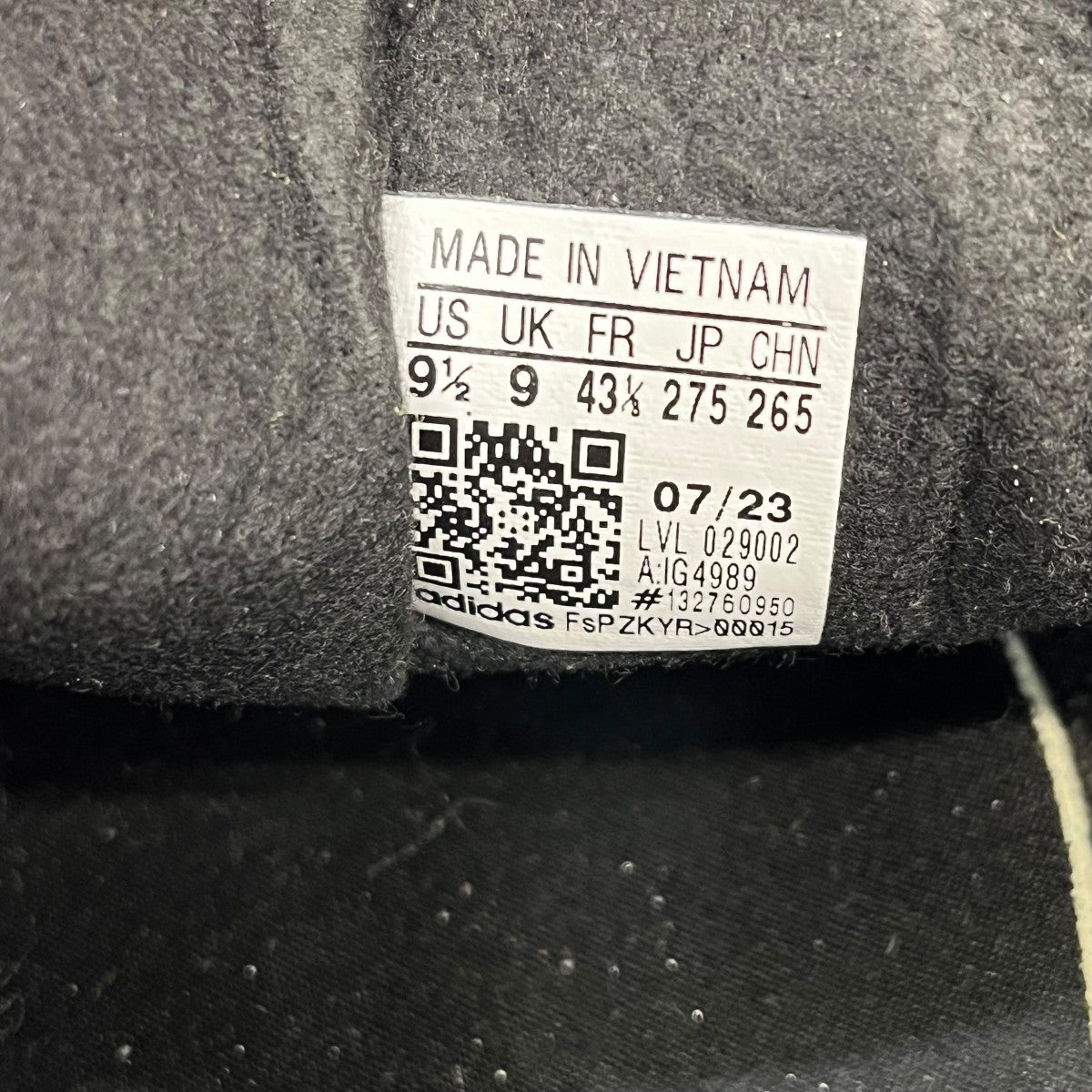 GAZELLEローカットスニーカーIG4989