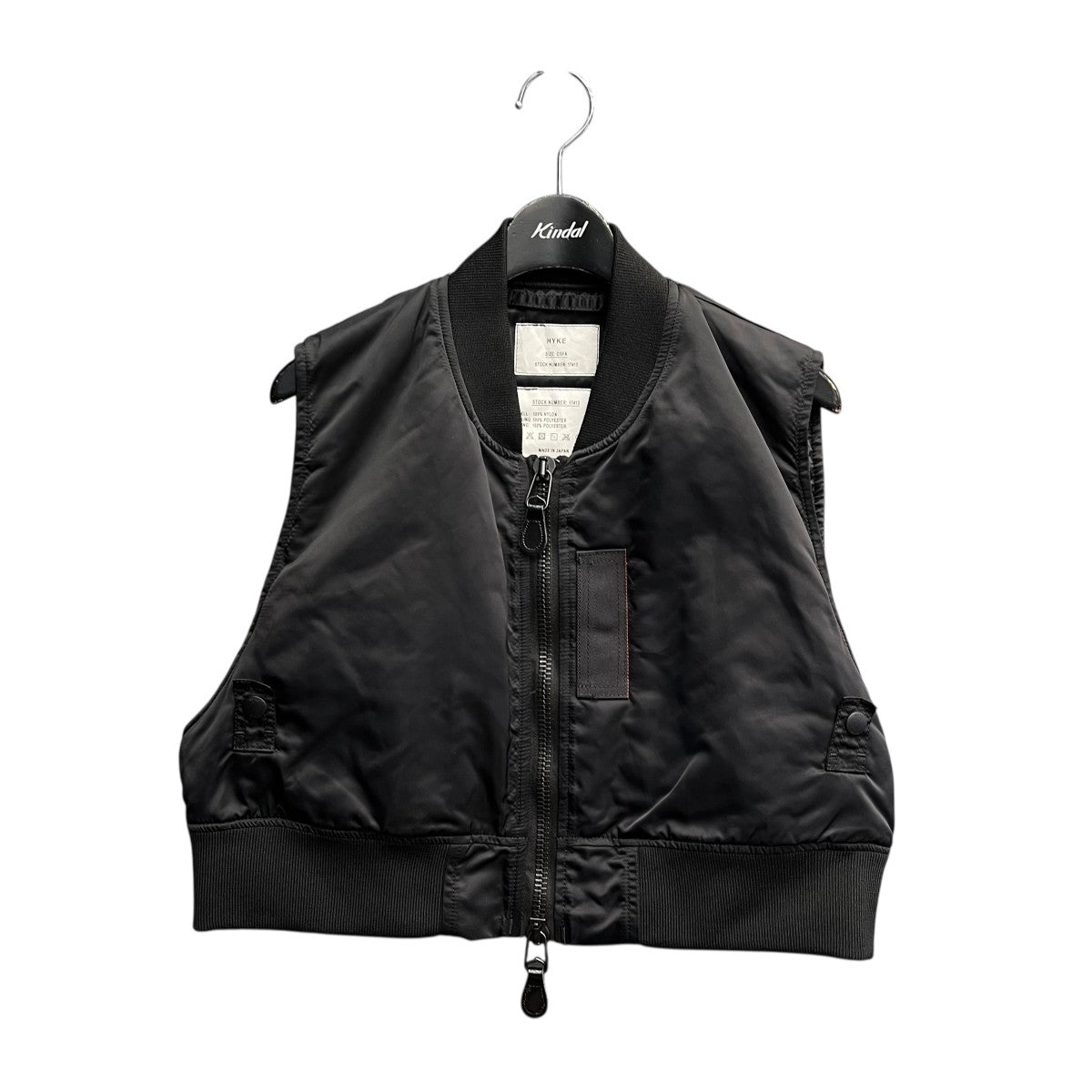 HYKE(ハイク) MA-1 CROPPED ベスト HYKE(ハイク) TYPE MA-1 CROPPED TOPベスト232-17413 07 232-17413 07