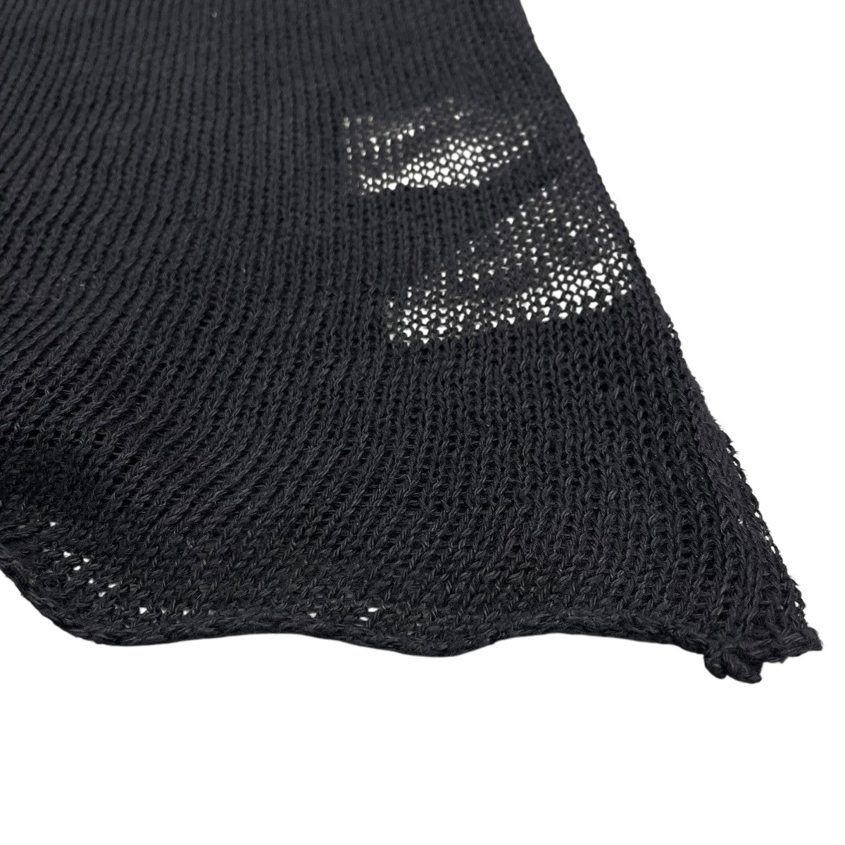 【コムデギャルソンオム】ニット　黒　ブラック　チルデンニット　AD2000 COMME des GARCONS HOMME(コムデギャルソンオム) AD2000ニットHN