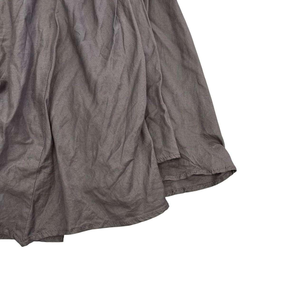 anuans(アニュアンス) ボートネックイレギュラーヘムドッキングニット