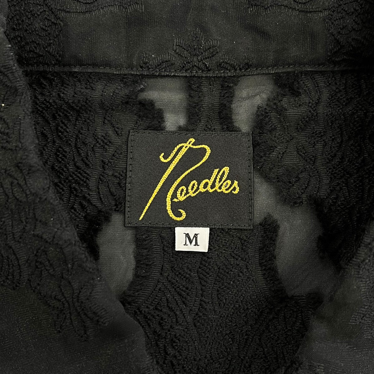 Needles 25AWCabana Shirt -Victorian Sheer-半袖シャツRW274 古着・中古-5枚目のアイテム画像