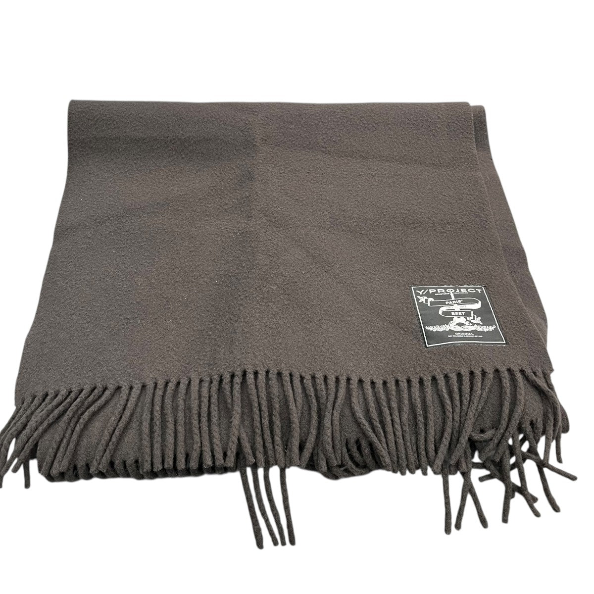 て*ー様 Y/PROJECT マフラー ワイプロジェクト Y／project(ワイプロジェクト) マフラー ダークブラウン｜【公式