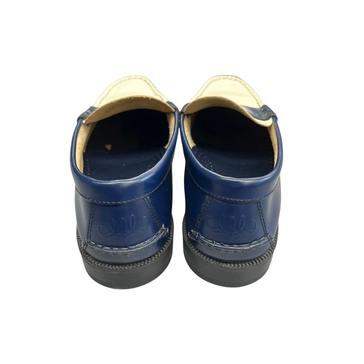 PULP別注 Pinstripe Combi Loafersローファー