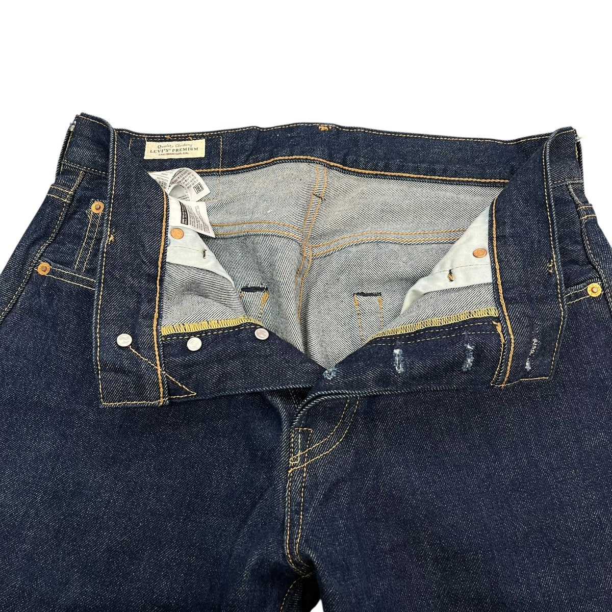 LEVI’S 501 赤耳 BIG E WARP STRETCH SELVEDGEデニムパンツ00501-2689 古着・中古-3枚目のアイテム画像
