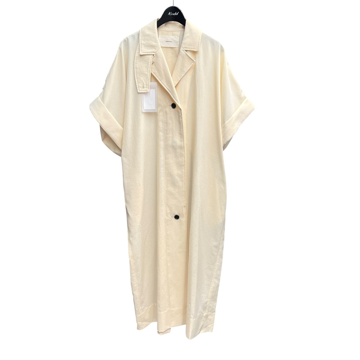 23SSHalfsleeve Cocoon Coat半袖コート12310003