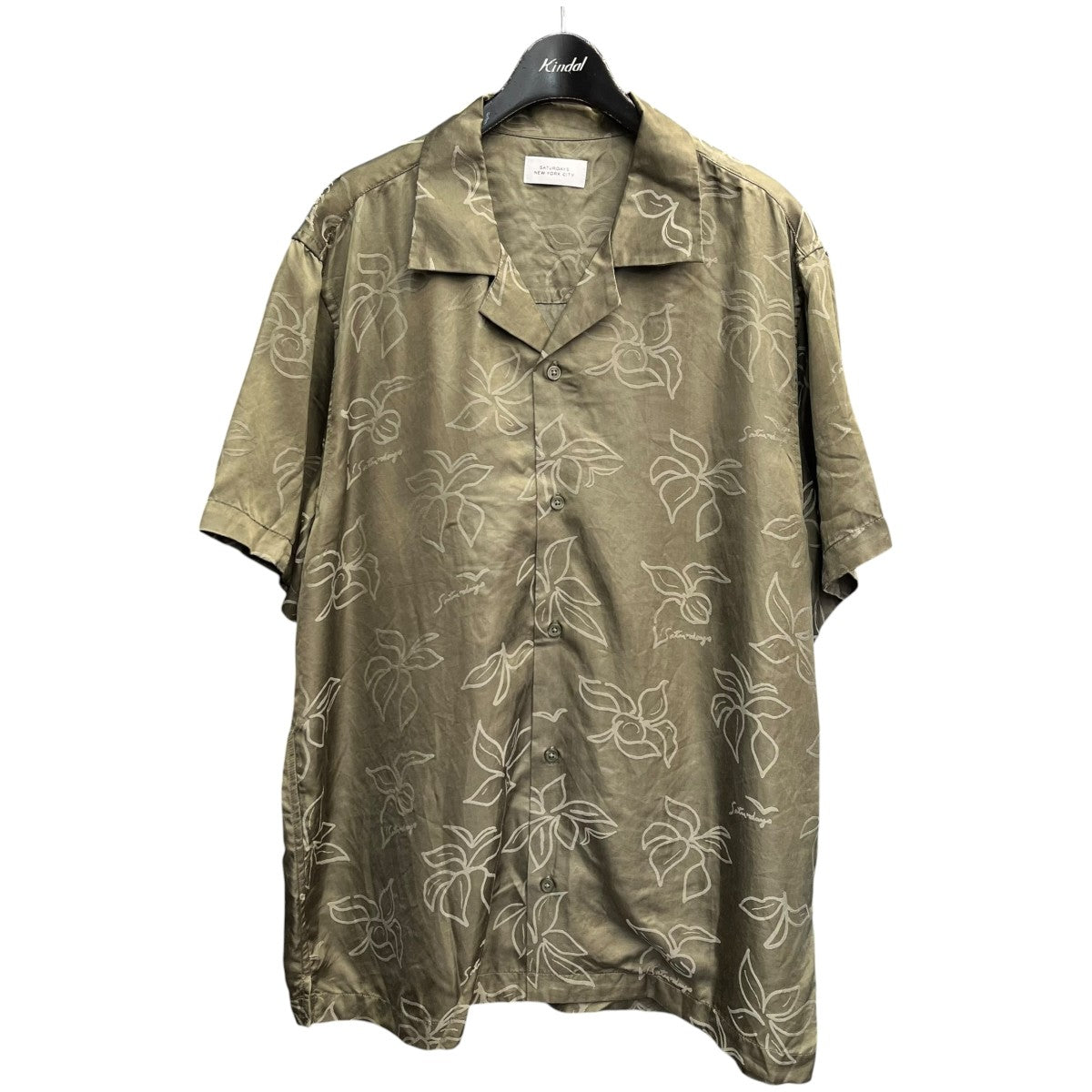 SATURDAYS SURF NYC 半袖シャツBBG-02010-A 古着・中古-1枚目のアイテム画像