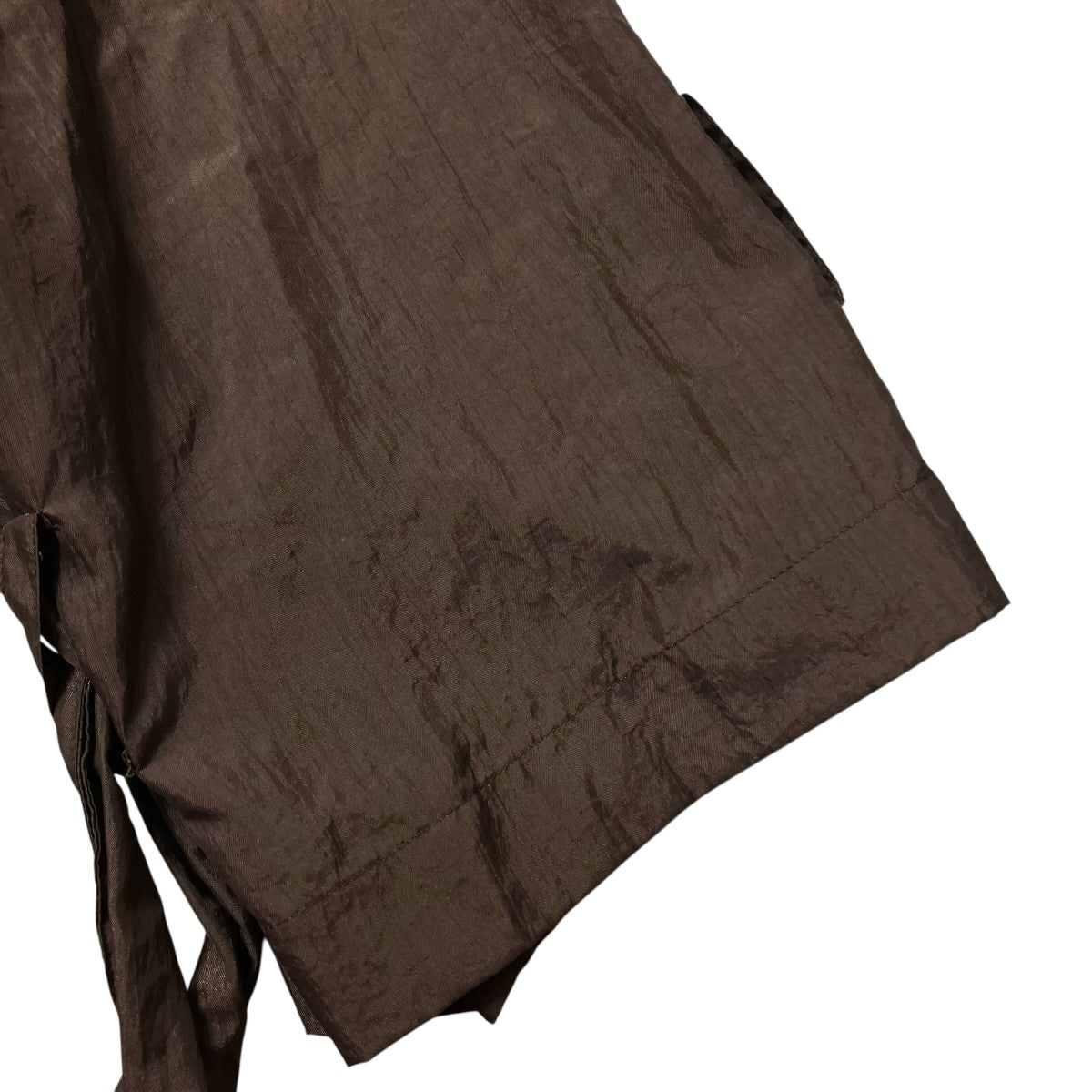 6(ROKU) BEAUTY＆YOUTH NYLON BIG TRENCH COATロングナイロンコート8625-104-0160 古着・中古-4枚目のアイテム画像