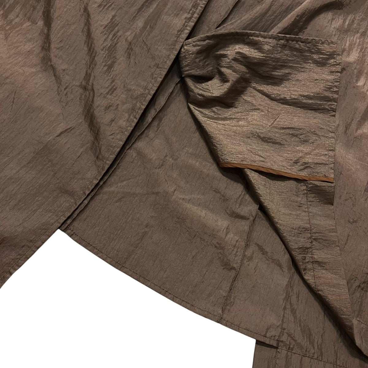 6(ROKU) BEAUTY＆YOUTH NYLON BIG TRENCH COATロングナイロンコート8625-104-0160 古着・中古-5枚目のアイテム画像