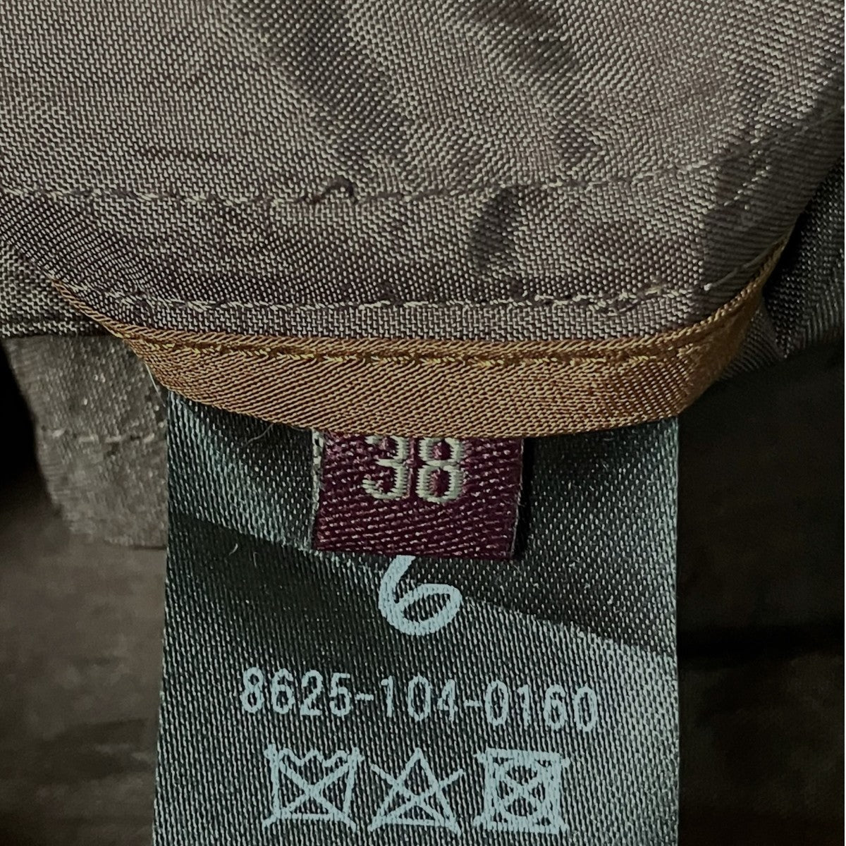 6(ROKU) BEAUTY＆YOUTH NYLON BIG TRENCH COATロングナイロンコート8625-104-0160 古着・中古-6枚目のアイテム画像