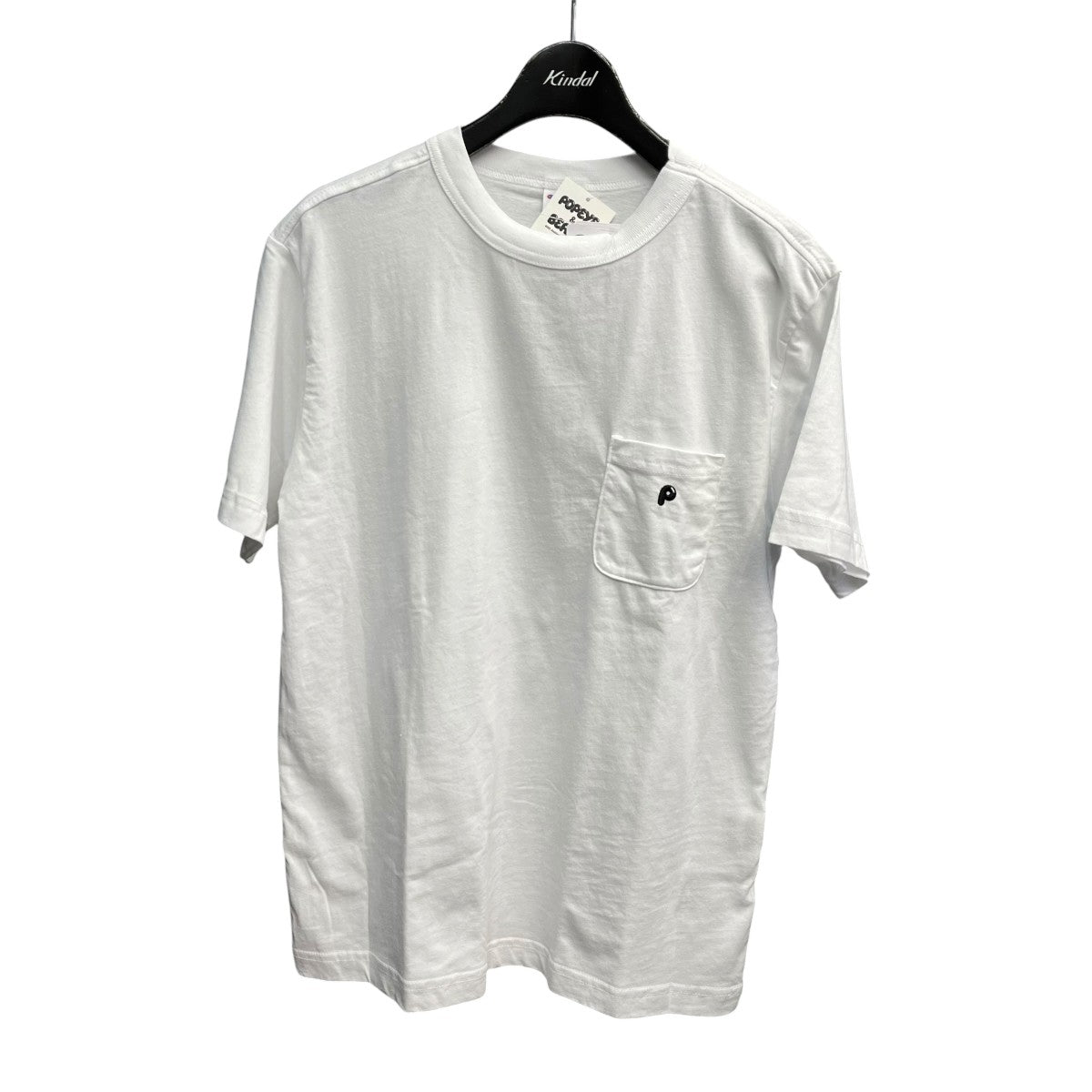 BEAMS×Champion popeye Pocket S S TTシャツC8 J303 古着・中古-1枚目のアイテム画像