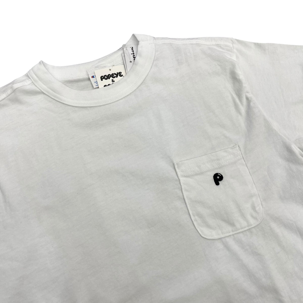 BEAMS×Champion popeye Pocket S S TTシャツC8 J303 古着・中古-3枚目のアイテム画像