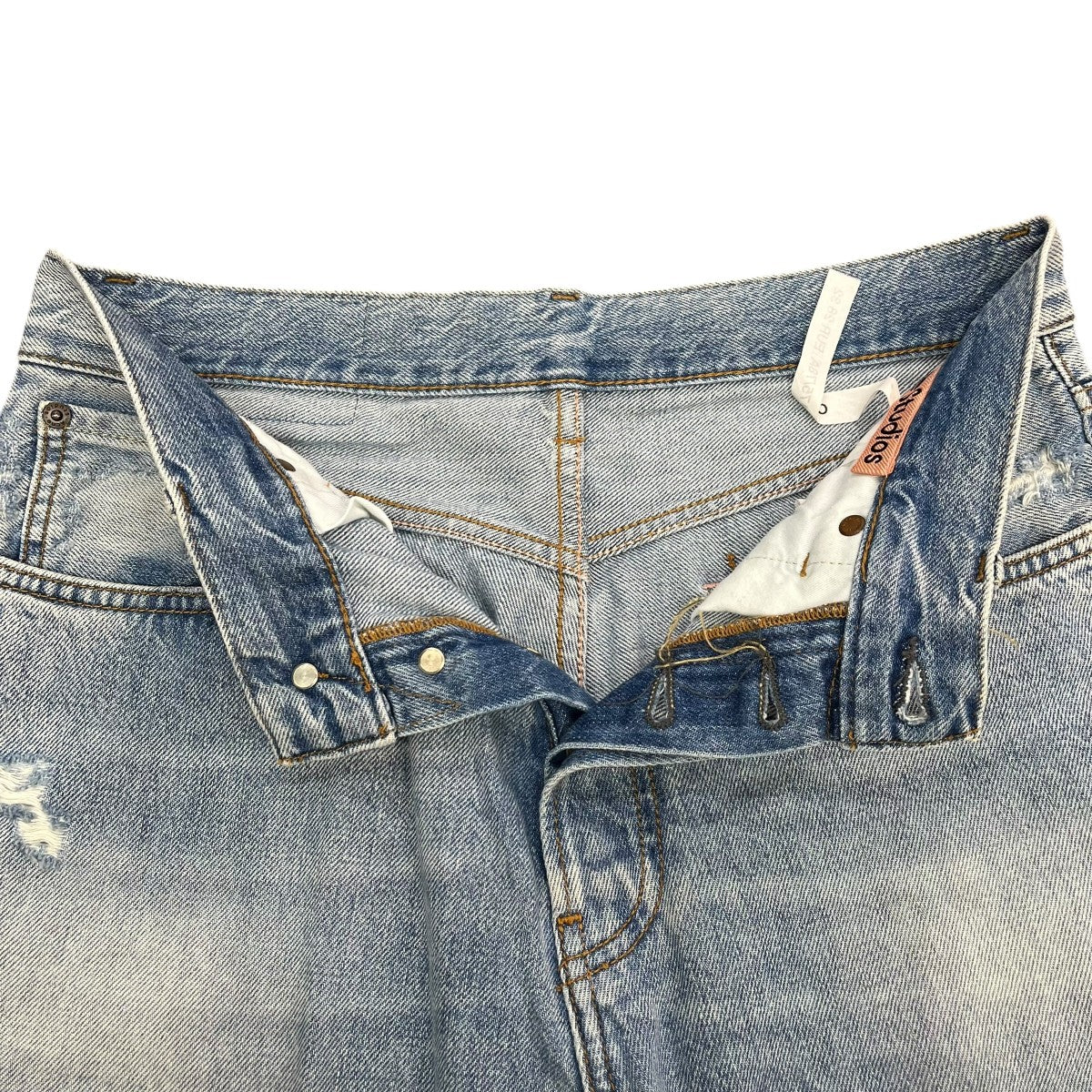 1991 Toj Light Blue TrashデニムパンツC00025