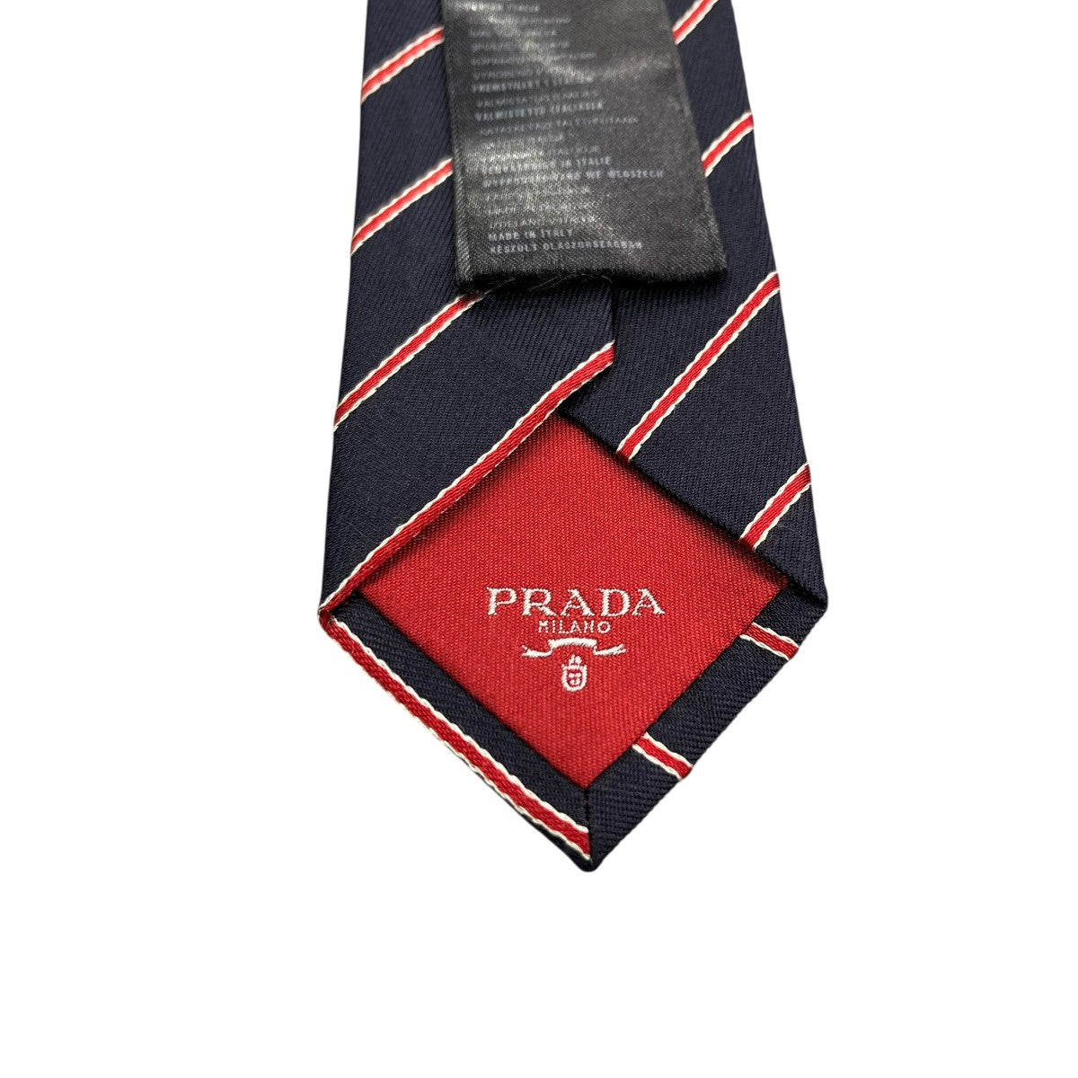 【未使用】PRADA プラダ　ネクタイ　赤　ソリッド　タグ付 楽天市場】プラダ PRADA ネクタイ ソリッドタイ オールシーズン メンズ