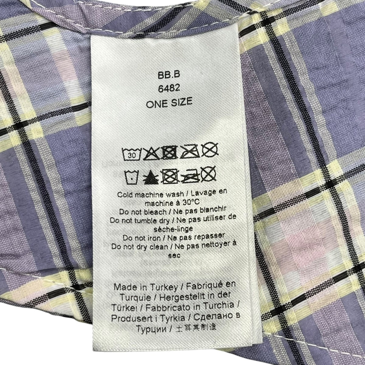 Ganni Checked collar付け襟A4335 古着・中古-3枚目のアイテム画像