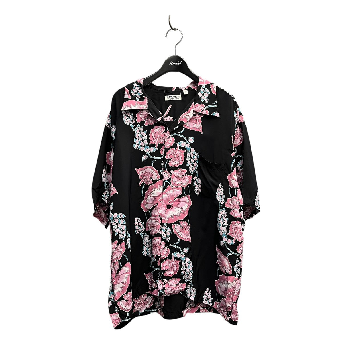 RAYON HAWAIIAN SHIRT “ISLAND FLOWER CHAIN”アロハシャツSS39425