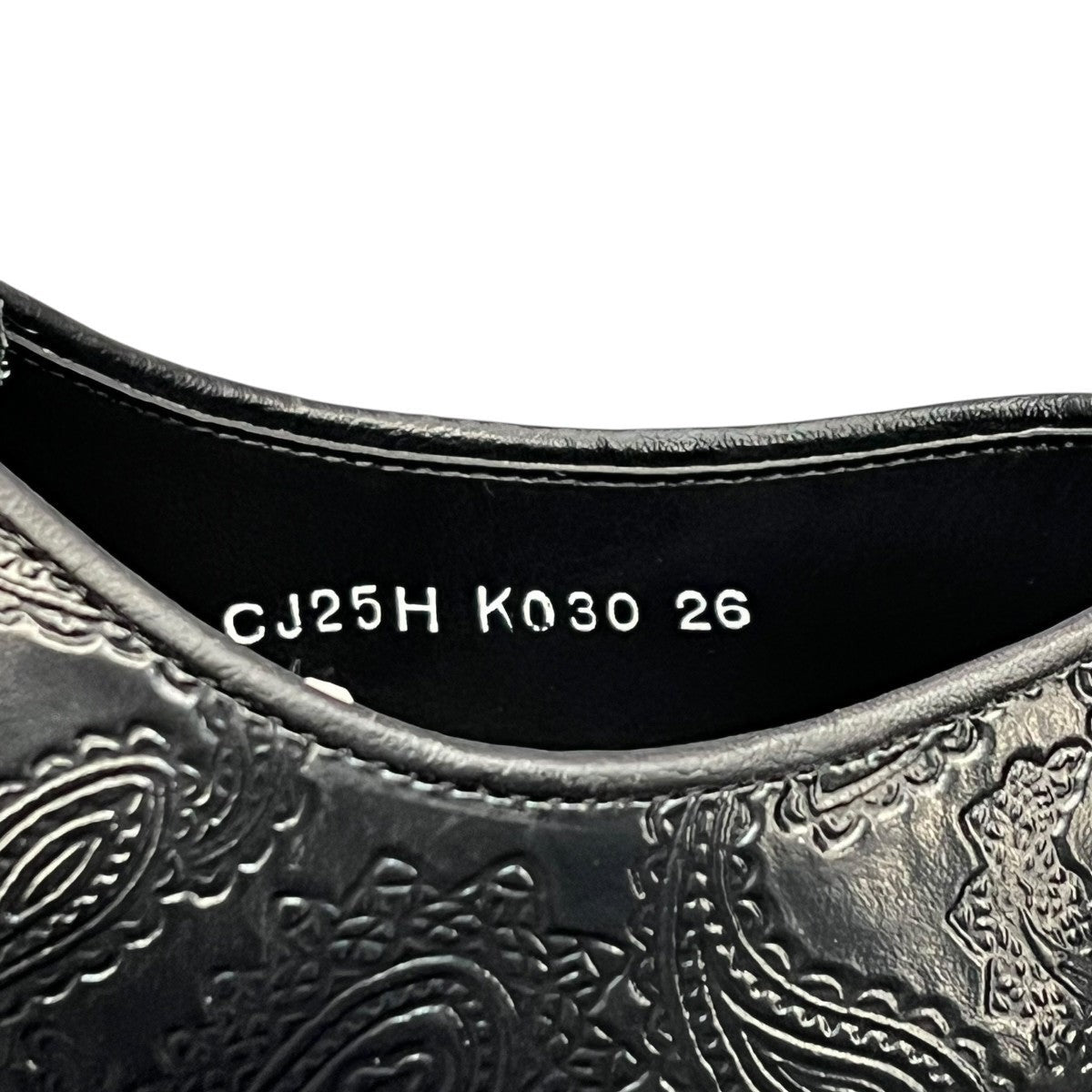 CLASSICWING TIP PAISLEYレザーシューズCJ25H K030