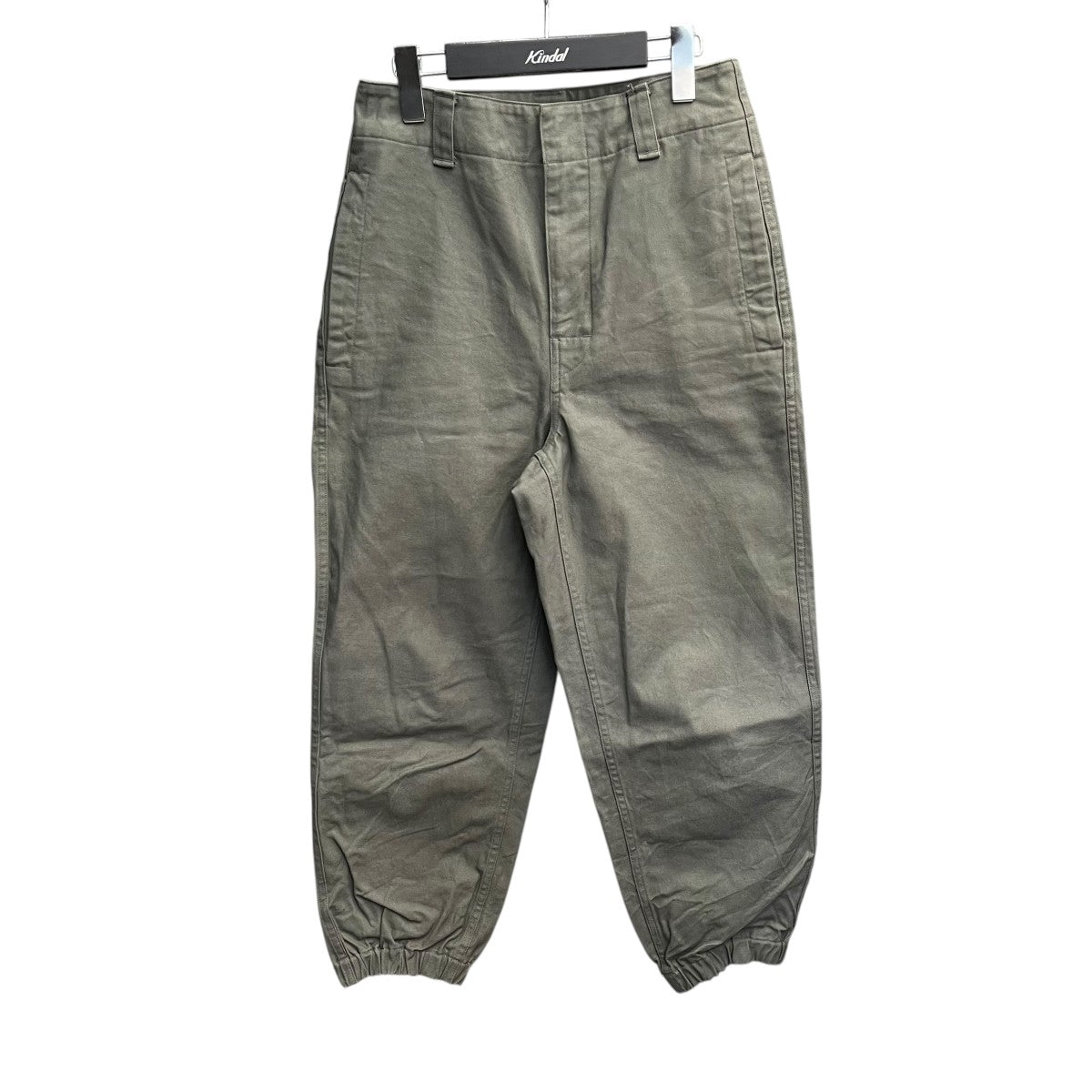 ORGANIC COTTON GABARDINEコットンバギーパンツ595-3243501