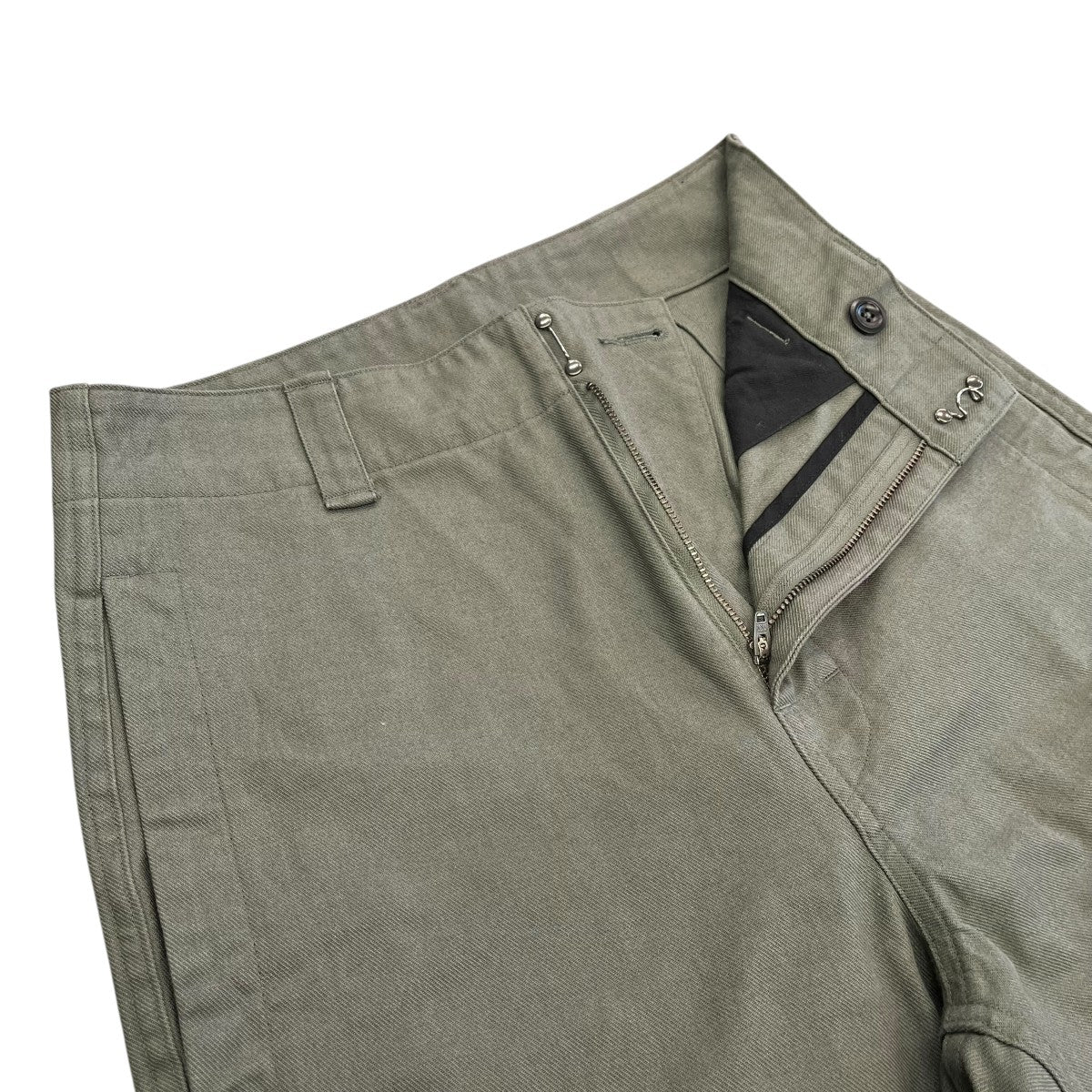 ORGANIC COTTON GABARDINEコットンバギーパンツ595-3243501