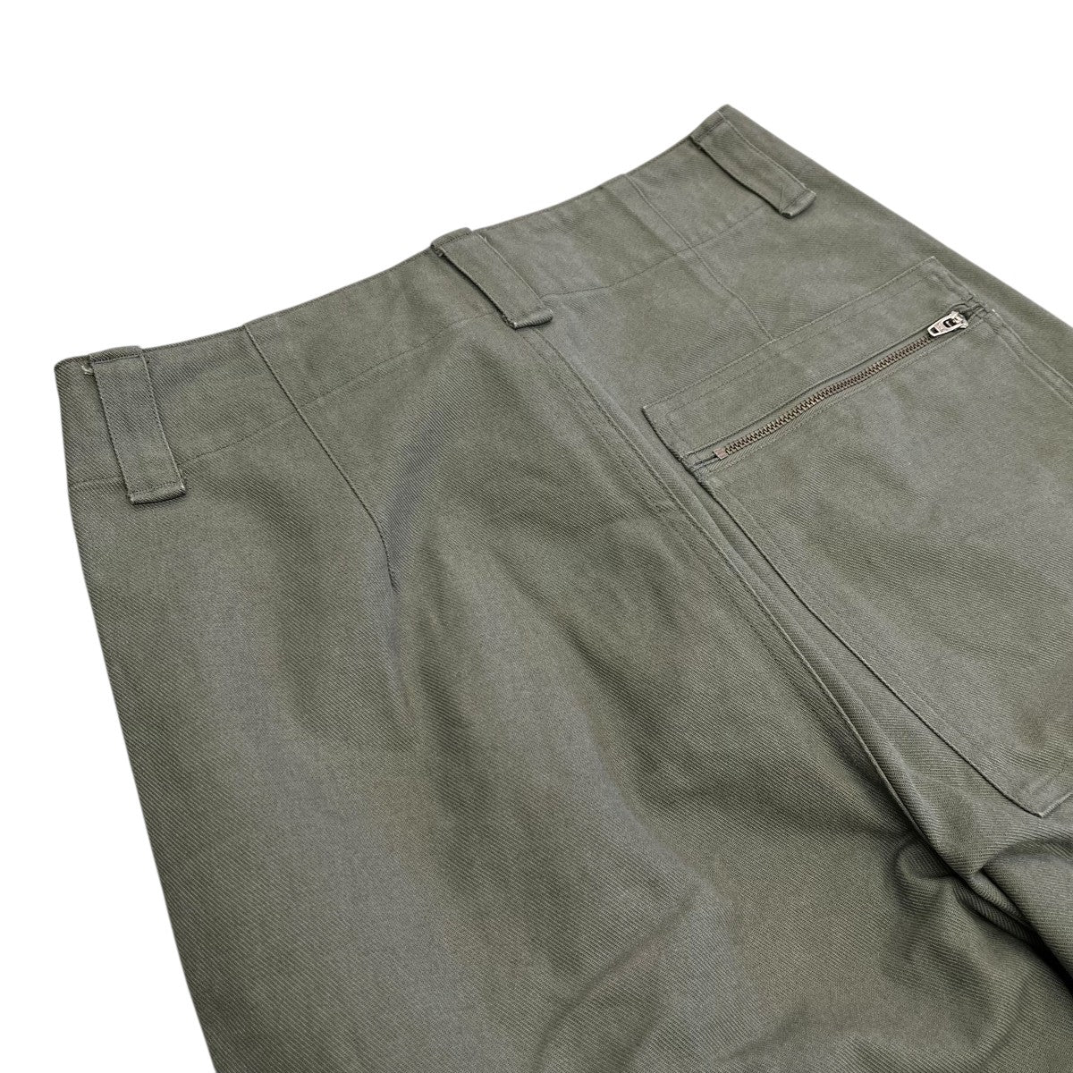 ORGANIC COTTON GABARDINEコットンバギーパンツ595-3243501