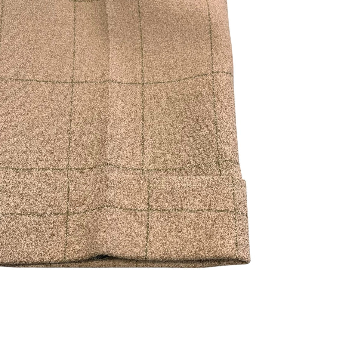 オーバーチェックウールパンツウールパンツ756408 ZALV6