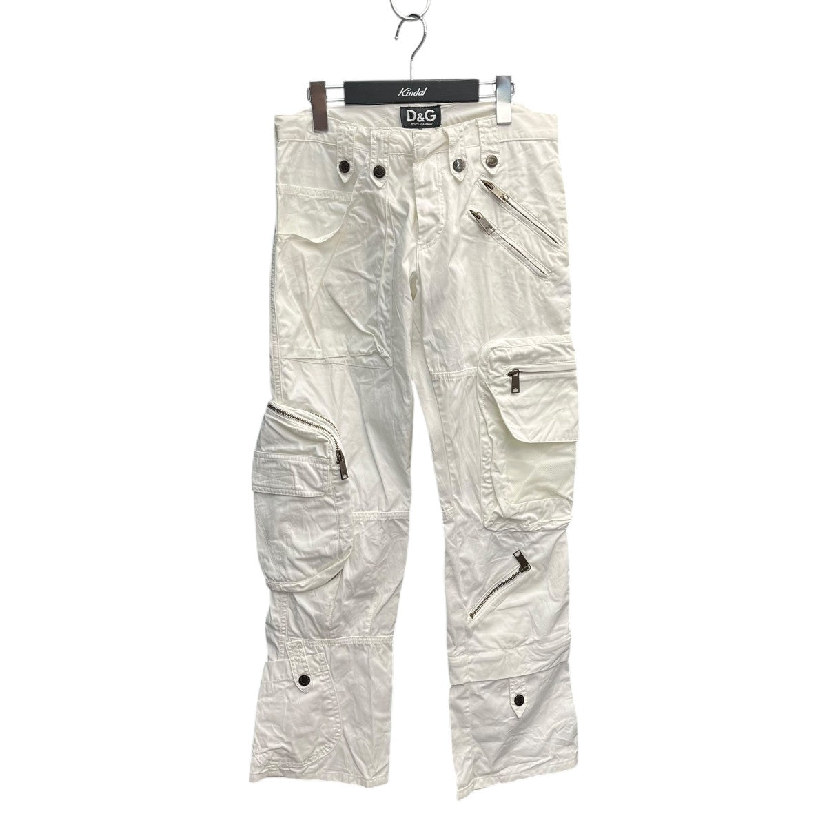 DOLCE ＆ GABBANA(ドルチェアンドガッバーナ) カーゴパンツ ホワイト