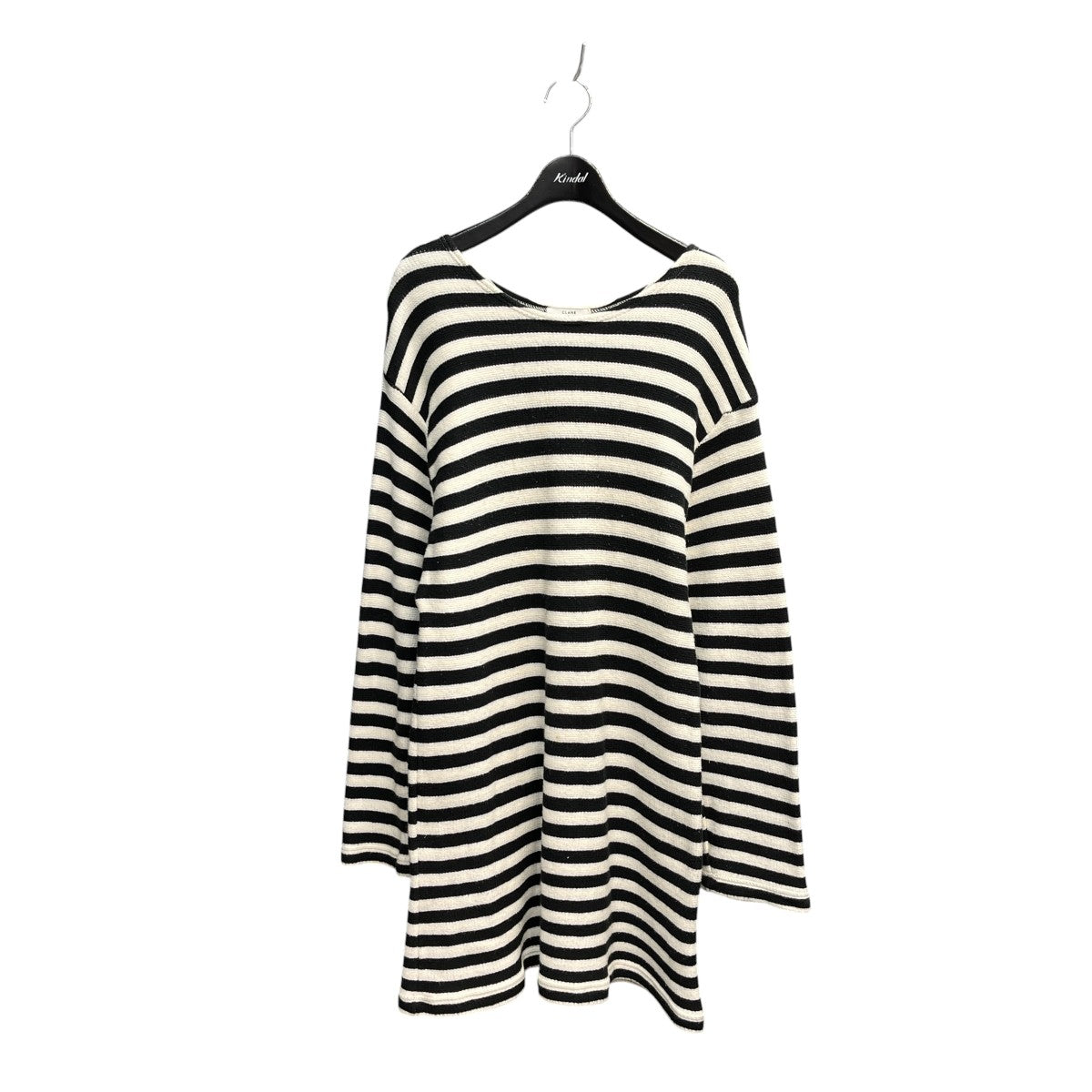 LOOSE VINTAGE LONG SLEEVE TOPS BORDER長袖ニット14105-1042