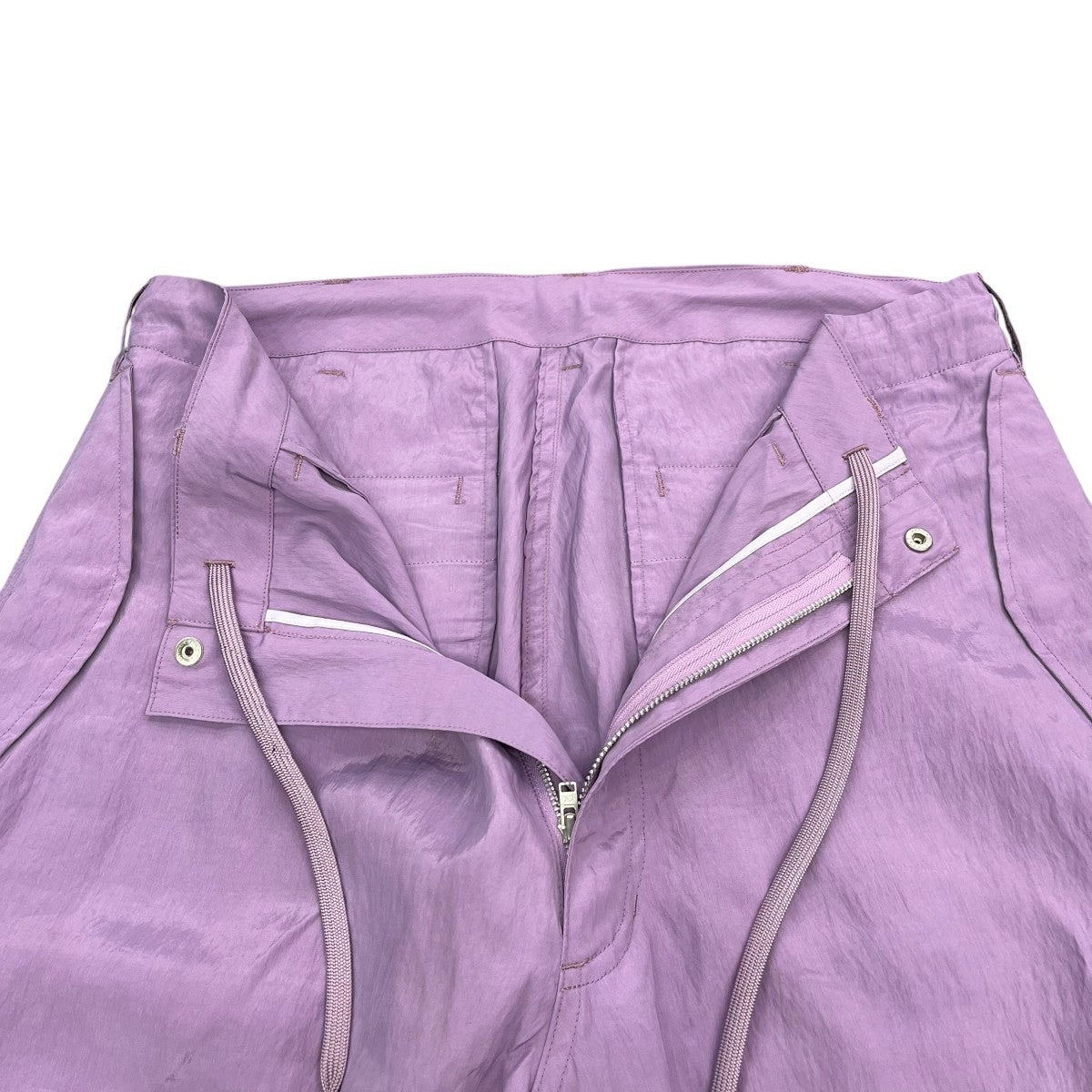 08sircus 24SSビスコースワッシャーパラシュートパンツナイロンパンツS24SS-PT11 古着・中古-3枚目のアイテム画像