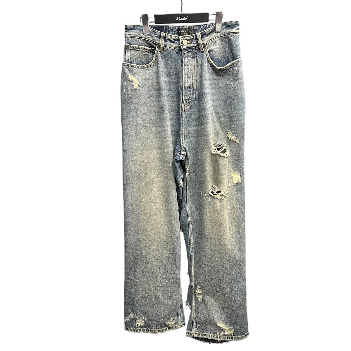 BALENCIAGA(バレンシアガ) 23SSSUPER DESTROYED BAGGYデニムパンツ